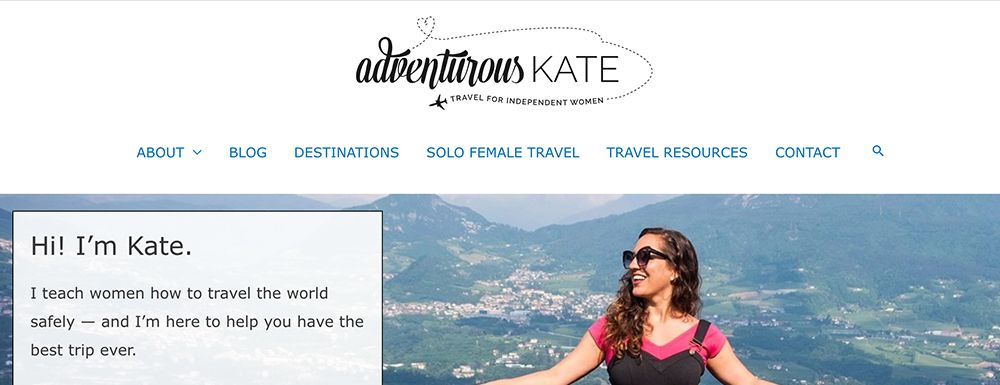 Adventurous Kate Blog