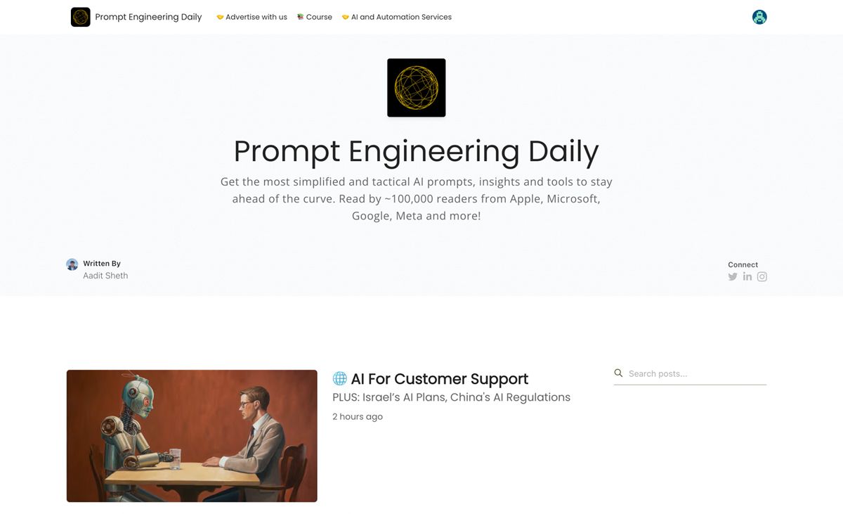 Prompt Engineering Daily