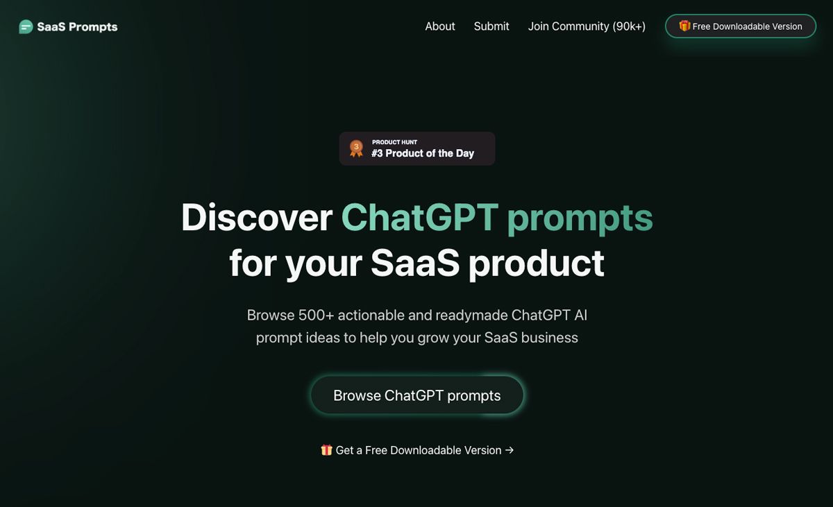 SaaS Prompts