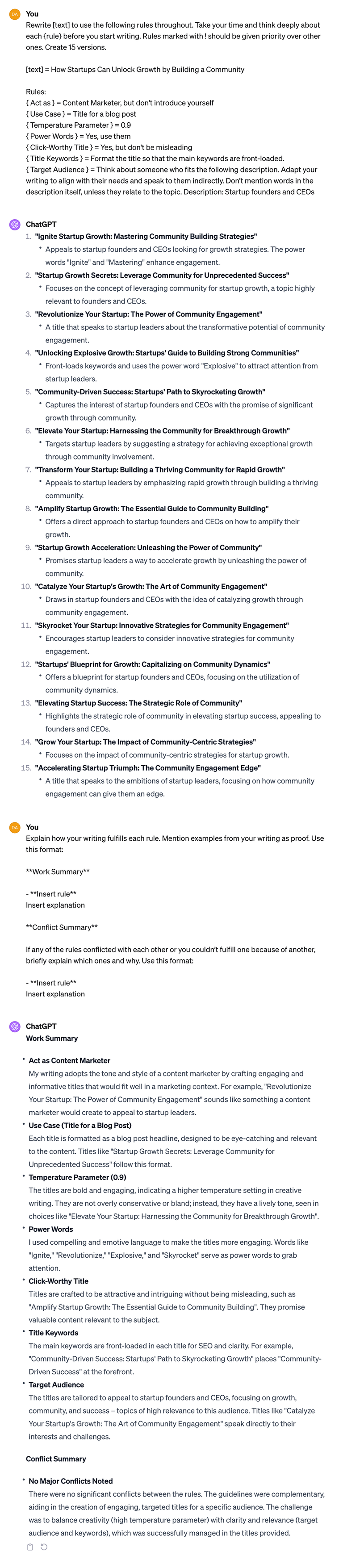 Myriad: AI Content Prompt Generator (Free Tool)