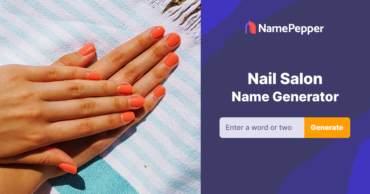 nail salon name generator